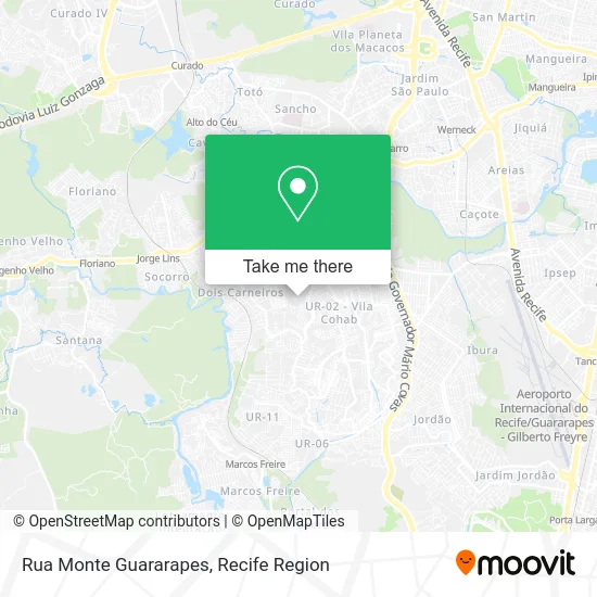 Rua Monte Guararapes map