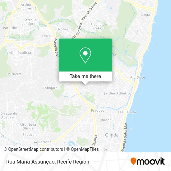 Rua Maria Assunção map