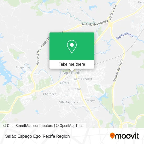 Salão Espaço Ego map