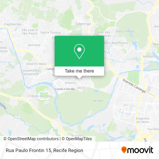Rua Paulo Frontin 15 map