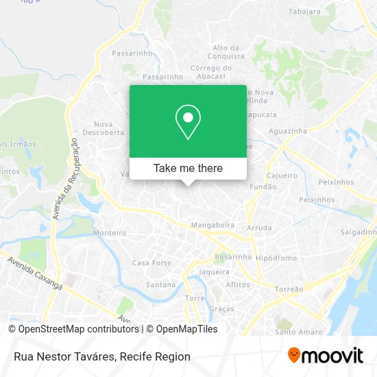 Rua Nestor Taváres map