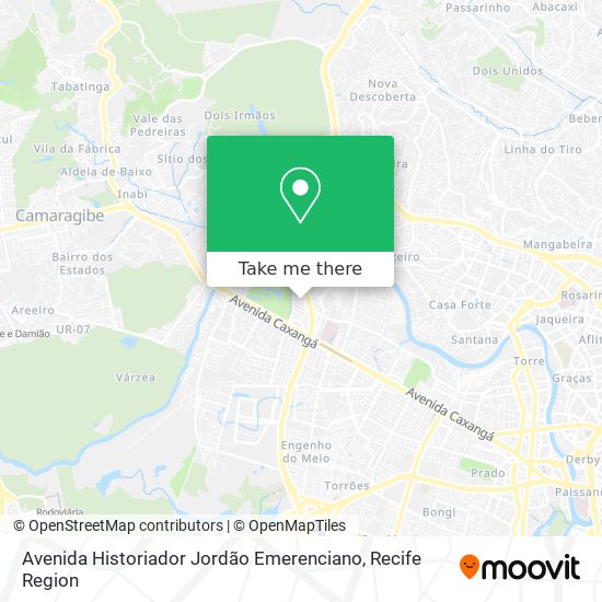 Avenida Historiador Jordão Emerenciano map