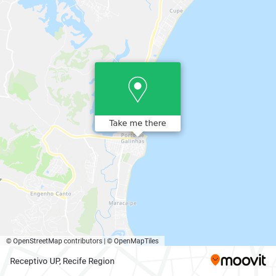 Receptivo UP map