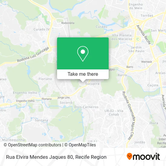 Rua Elvira Mendes Jaques 80 map
