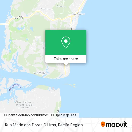 Rua Maria das Dores C Lima map