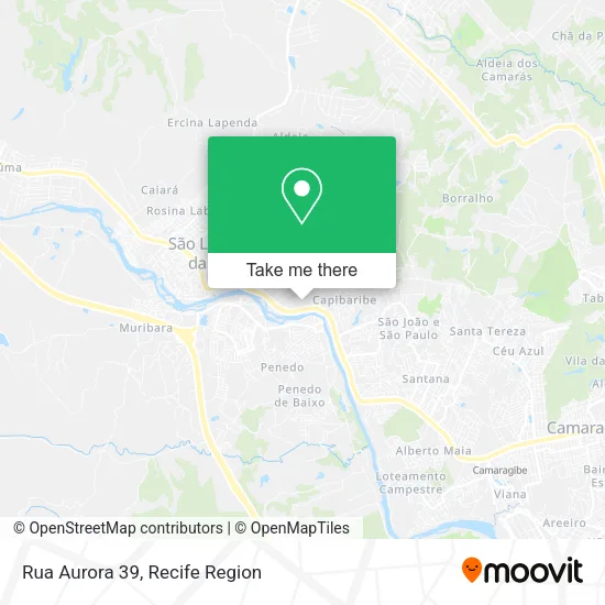 Rua Aurora 39 map