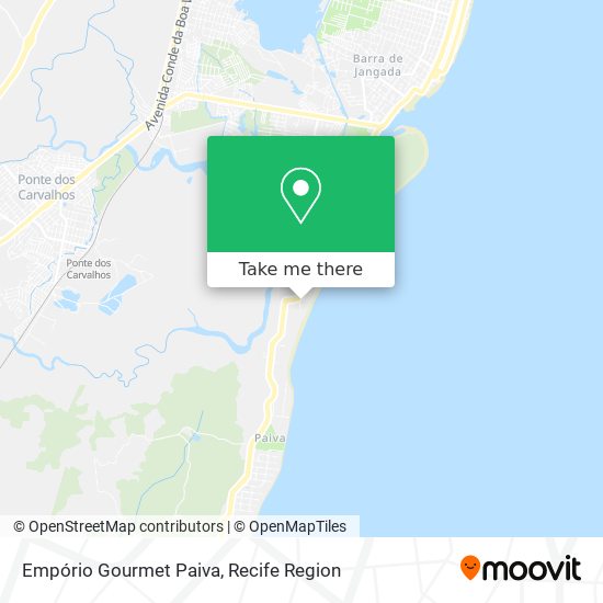 Empório Gourmet Paiva map