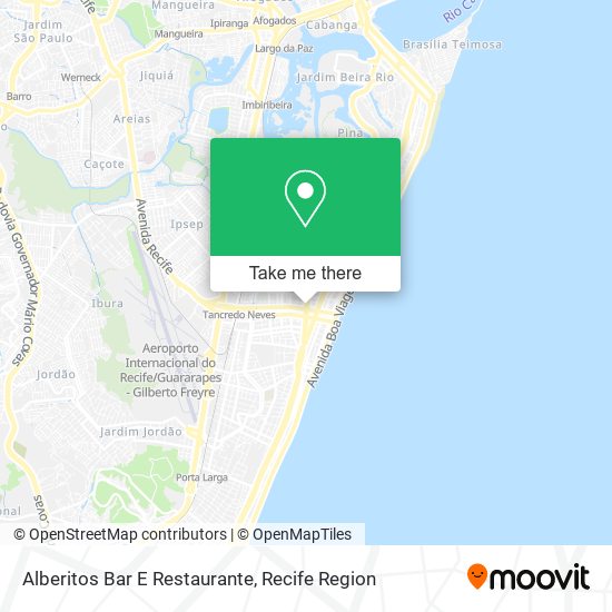 Alberitos Bar E Restaurante map