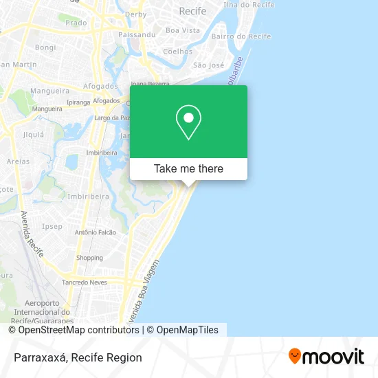 Parraxaxá map