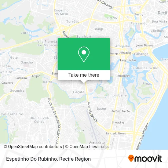 Espetinho Do Rubinho map