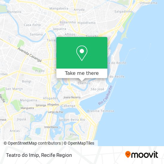 Teatro do Imip map