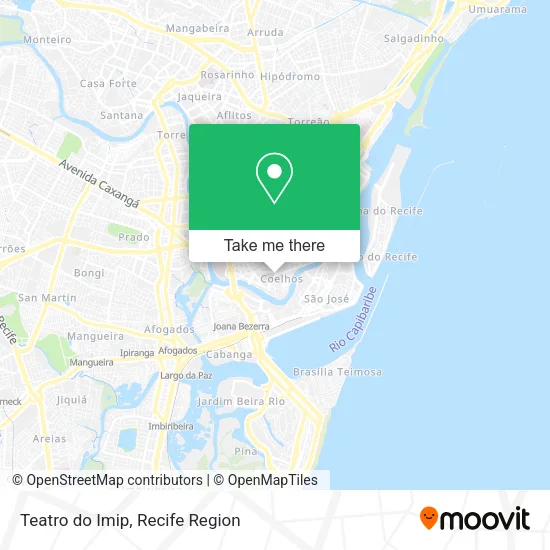 Teatro do Imip map