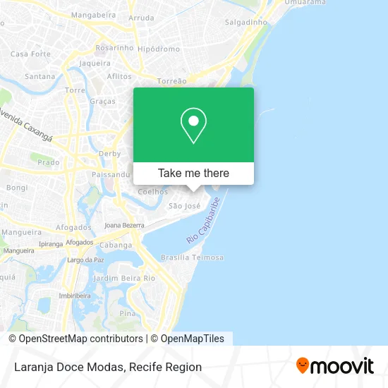 Laranja Doce Modas map