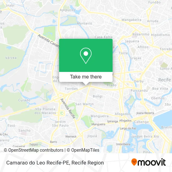 Camarao do Leo Recife-PE map