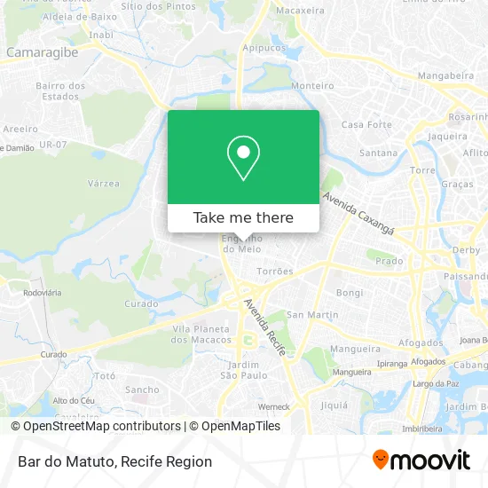 Bar do Matuto map