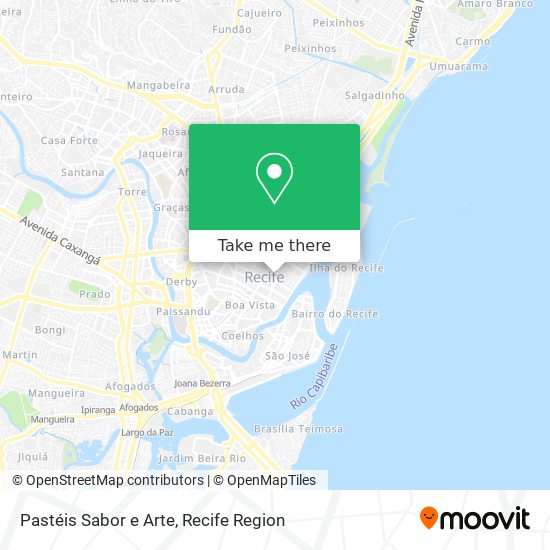 Pastéis Sabor e Arte map