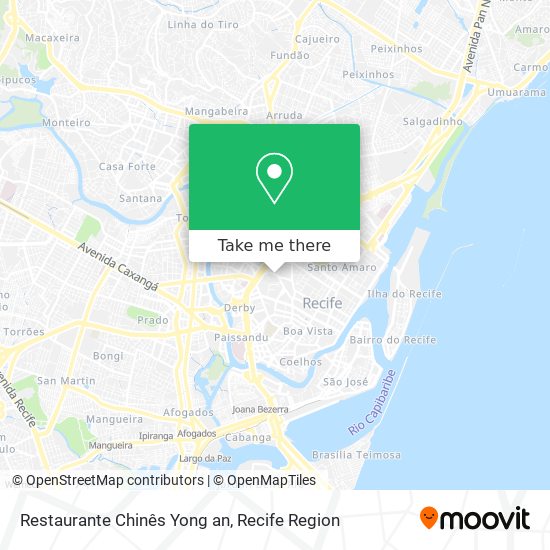 Restaurante Chinês Yong an map