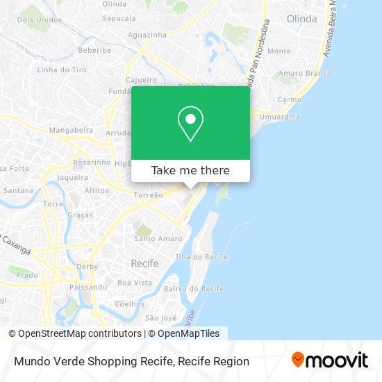 Mundo Verde Shopping Recife map