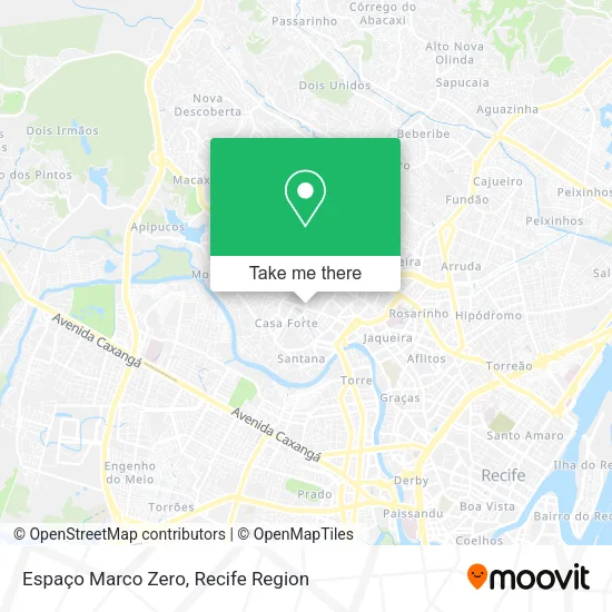 Espaço Marco Zero map