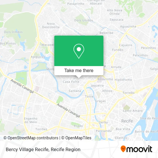 Bercy Village Recife map