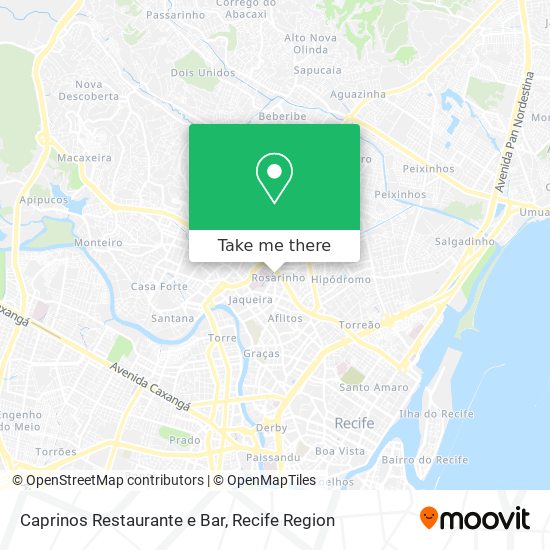 Caprinos Restaurante e Bar map