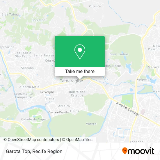 Garota Top map