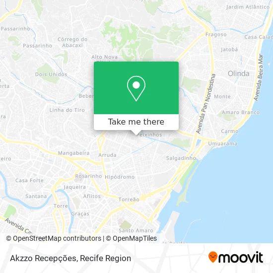 Akzzo Recepções map