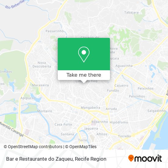 Bar e Restaurante do Zaqueu map