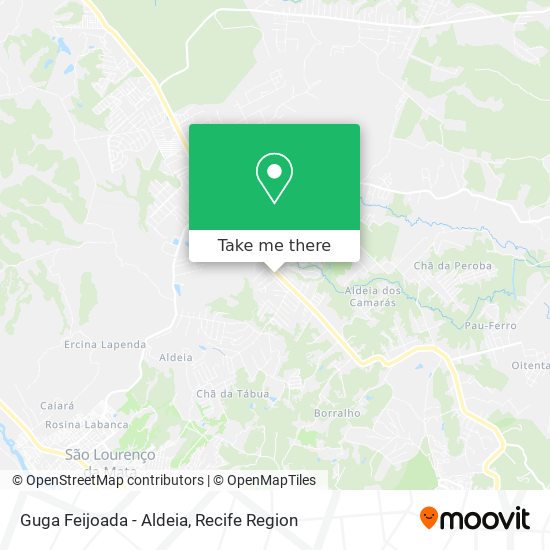 Guga Feijoada - Aldeia map