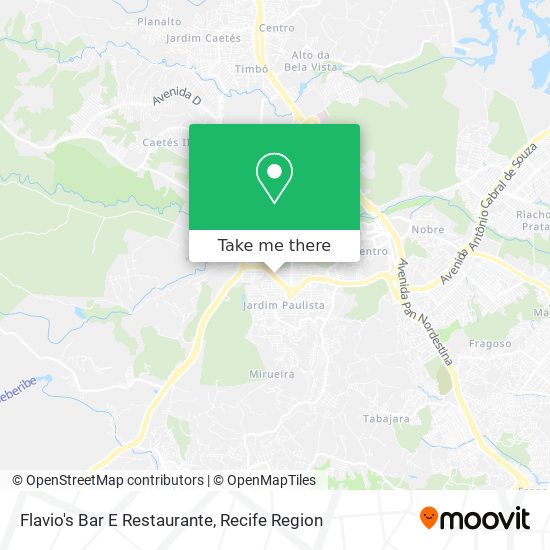 Flavio's Bar E Restaurante map