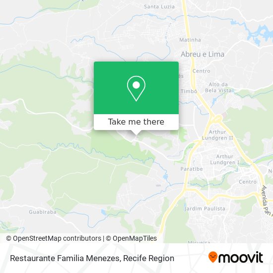Restaurante Familia Menezes map
