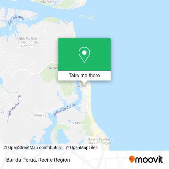 Bar da Perua map