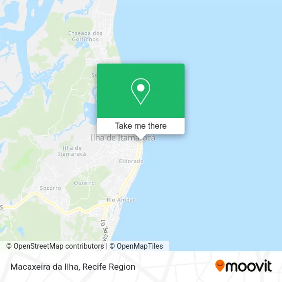 Macaxeira da Ilha map