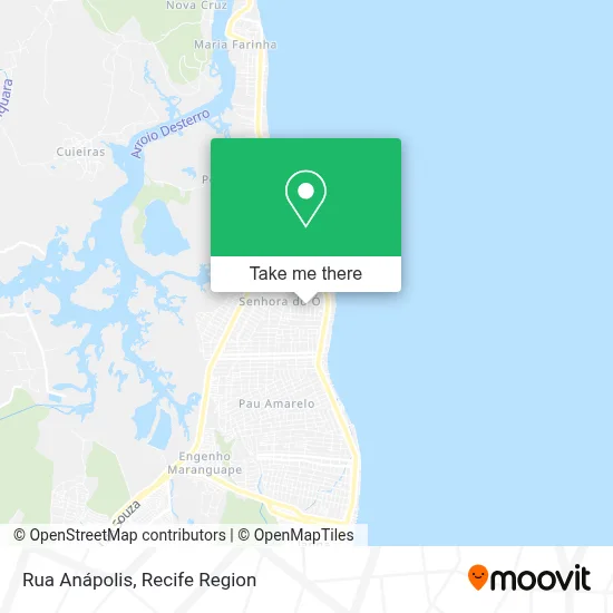Rua Anápolis map