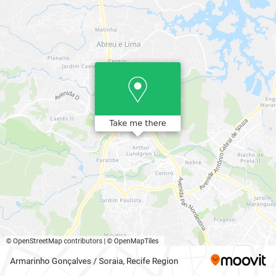 Armarinho Gonçalves / Soraia map