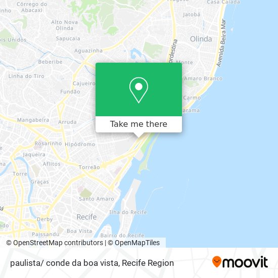 Mapa paulista/ conde da boa vista