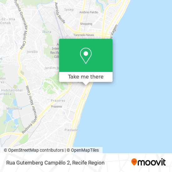 Rua Gutemberg Campêlo 2 map