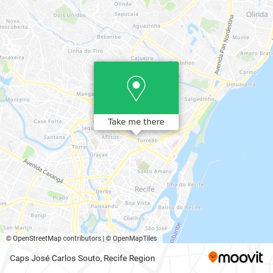 Caps José Carlos Souto map