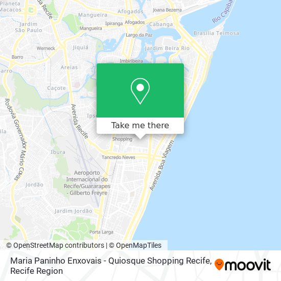 Maria Paninho Enxovais - Quiosque Shopping Recife map