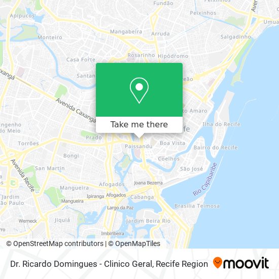 Dr. Ricardo Domingues - Clinico Geral map