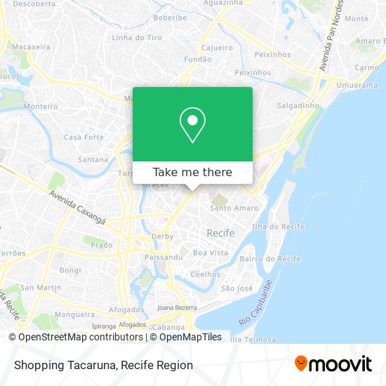 Mapa Shopping Tacaruna