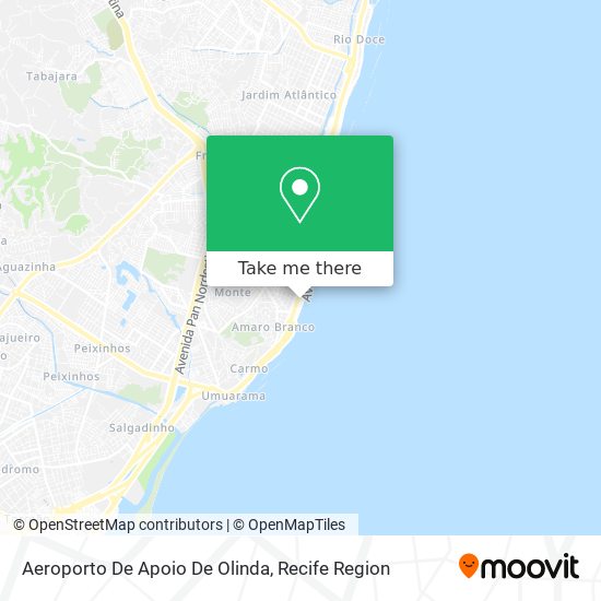 Aeroporto De Apoio De Olinda map