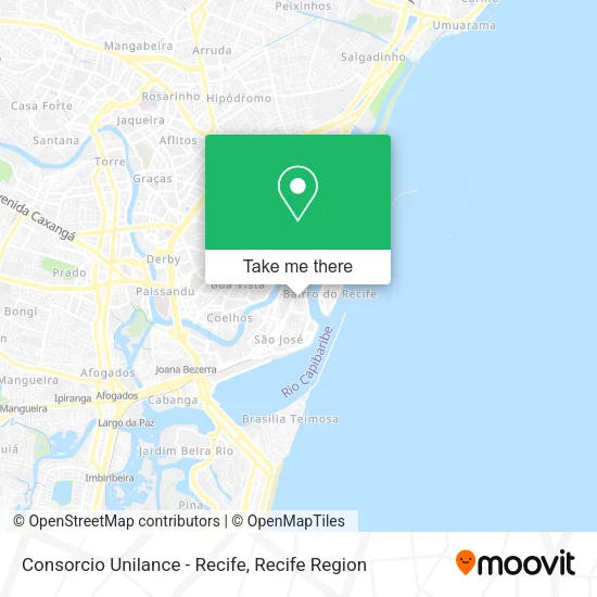 Consorcio Unilance - Recife map