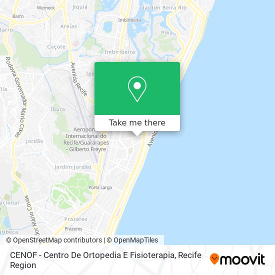 CENOF - Centro De Ortopedia E Fisioterapia map