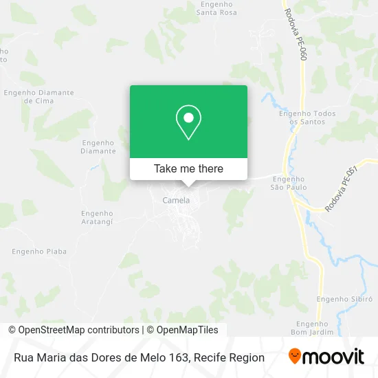 Rua Maria das Dores de Melo 163 map