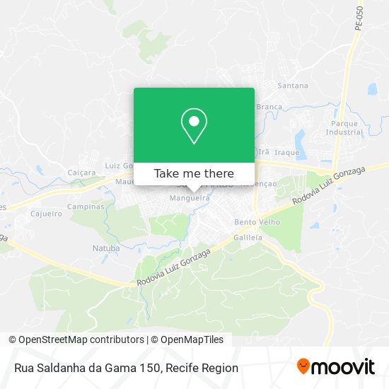 Rua Saldanha da Gama 150 map