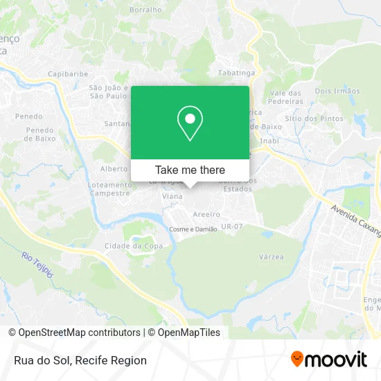 Rua do Sol map