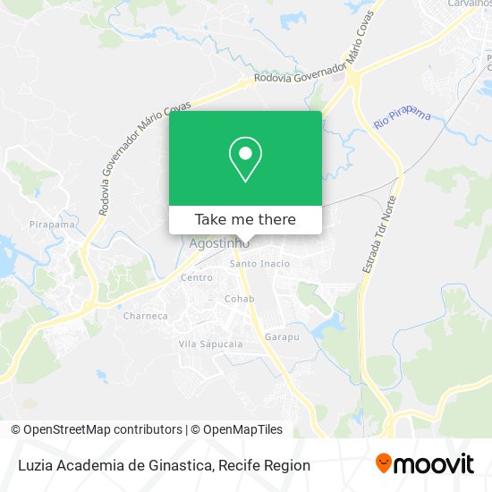 Luzia Academia de Ginastica map