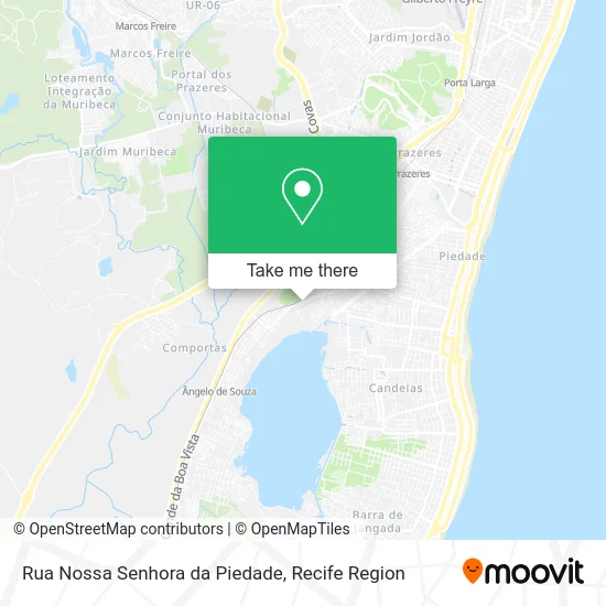 Rua Nossa Senhora da Piedade map