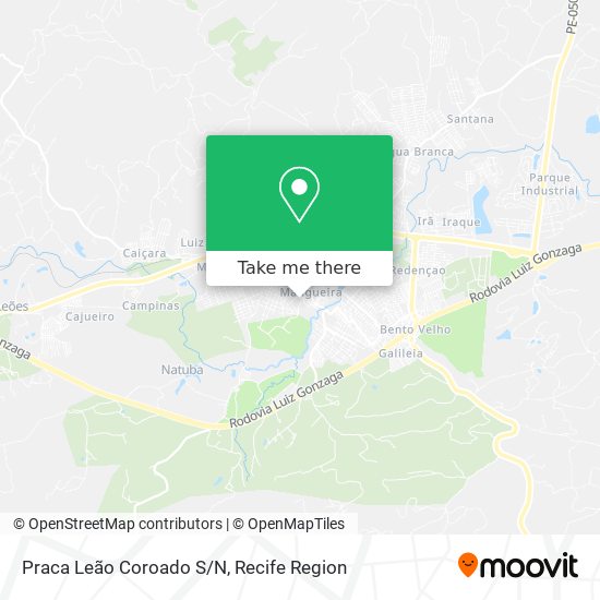 Praca Leão Coroado S/N map
